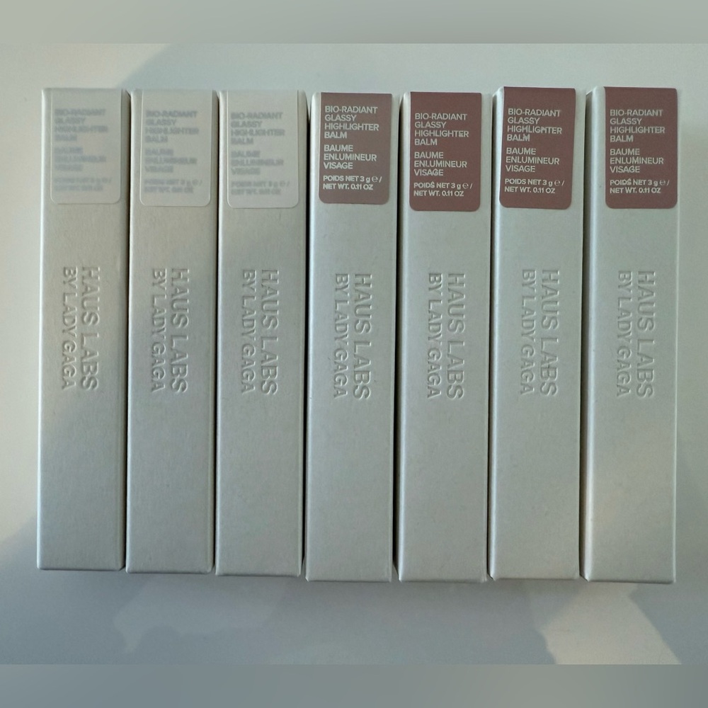 NIB Haus Labs Bio-Radiant Highlighter Balm Sticks in multiple shades